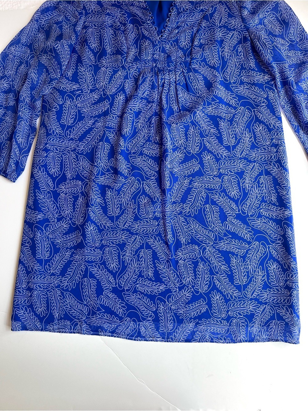 Diane Von Furstenberg DVF Aria Riveria Buds Silk Dress - Picture 10 of 12